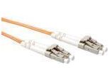 Act 25 Metri Lszh Cavo Patch In Fibra Multimodale 62,5/125 OM1 Duplex Con Connettori Lc
