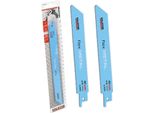 Lame Per Sega Circolare 2 Pezzi In Un Set 225 Mm Per Metallo - Lunghezza 225 Mm, 18 Tpi, Per Metallo