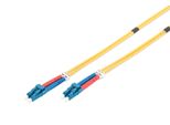 Digitus Lwl Patchkabel Lc/Lc 09/125µM Singelmode Duplex Halogenfrei Mit Messprotokoll Gelb 7M