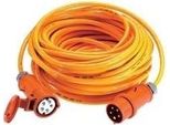As-Schwabe Prolunga Cee 25M 400V 16A 5G2.5 Inversione Di Fase Arancione IP44