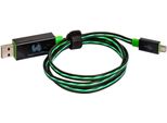 Realpower Realpower Cavo Usb A/Micro-Usb B 0,75 M Usb 2.0 Nero, Verde