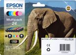 Epson Elephant Multipack 24 Cartuccia D'inchiostro 6 Pz Originale Multipack Color