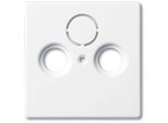 BUSCH-JAEGER Zentralplatte Ant.Dose 2F Futuro Lineare Std-Ws Glz