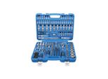 Set Di Chiavi A Bussola, A Dodici Lati | Azionamento 6,3 Mm (1/4") / 10 Mm (3/8"") / 12,5 Mm (1/2"") | 192 Pz."