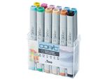 Set Di Pennarelli Professionali Copic Da 12 Colori Pastello