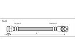 Tubo Freno Anteriore Metzger Per Mercedes 100 Bus Box