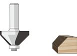 Fresa A Smussare In Metallo Duro D15,9 B6,4 <15° Gl 52 Mm