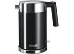 Graef Wk 62 Wasserkocher - 1,5 L - Schwarz-Edelstahl (Wk 62)