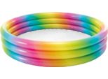 Intex 58449NP - Piscina Per Bambini - Rainbow Ombre (168X38Cm) Piscina A 3 Anelli