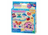 Aquabeads Schmuckstein Set, Bastelset, Basteln, Schmuckperlen, Glitzerperlen, Bastelperlen, 400 Perlen, 31048