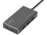 Digitus DA-70240-1 Hub Usb 3.0 Digitus Super Speed, A 4 Porte, Con Alimentatore