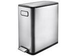 Eko - Cestino A Pedale Ecofly 20 Litri - Acciaio Inox Plastica - Acciaio Inox Opaco