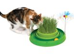 Catit Play-N-Scratch Con Giardino D'erba - Verde