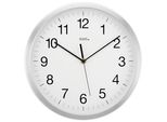 Ams 5525 Orologio Da Parete Radiocontrollato Analogico Argento Rotondo Grande
