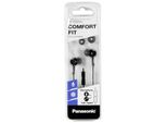 Panasonic | RP-TCM115E-K | Canale | Cablato | In-Ear | Con Microfono | Nero