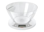 Metaltex Kitchen Helpers Pesa Digitale Keukenweegschaal + Kom 2.5L Wit