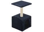 Vidaxl Tiragraffi Per Gatti In Sisal 55 Cm Blu Scuro
