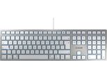 Cherry JK-1610FR-1 Cherry Tas Kc 6000 Slim For Mac Corded Fr-Layout Weiß/Silber