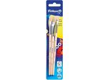 Pelikan 700375 Set Di Spazzole In Setola Pelikan 613 F, 3 Pezzi, Assortiti