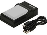 Caricabatteria Duracell Con Cavo Usb Per DRNEL23/EN-EL23