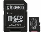 Kingston SDCS2/128GB Scheda Microsd Sd 128GB Kingston Sdxc Canvas+ (Classe10) M.Ad Al Dettaglio