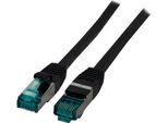 Efb RJ45 Patchkabel S/Ftp, Cat.6A, Lszh, 2M, Schwarz