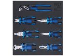 Bgs Inserto Per Carrello Da Officina 2/3: Set Di Pinze Da 7 Pezzi - 4133