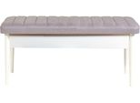Skye Decor, Panchina Vina Soho, Bianco, Panche, Bianco, 110 X 46 X 40 Cm