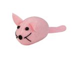 Crazy Cat Topo Grasso Rosa Con 100% Erba Gatta