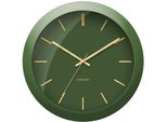 Karlsson - Orologio Da Parete Globe - Verde Muschio