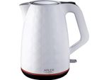Adler | Bollitore | Ad 1277 | Standard | 2200 W | 1,7 L | Plastica | Base Girevole A 360° | Bianco