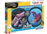 Puzzle Clementoni Supercolor - National Geographic Kids - Ocean Explorer (180 Pezzi)