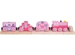 Treno Bigjigs Rail Princess + 3 Binari