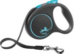 Flexi Black Design Gurt 5 M Blau