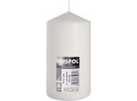 Candela A Cilindro Bispol Aura 66H 15CM SW80/150 Bianco