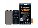 Panzerglass | Pellicola Protettiva - Vetro - Con Filtro Privacy | Apple Iphone 12 Pro Max | Vetro Temperato | Nero | Trasparente