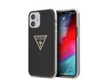 Guess Guhcp12Spcumptbk Iphone12 Mini 5,4 Czarny/Nero Custodia Rigida Collezione Metallic