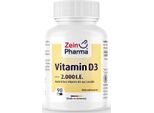 Zein Pharma - Vitamina D3, 2000IU, 90 Capsule