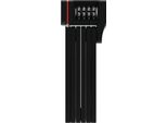 Abus Bordo Ugrip 5700C Sh Serratura Pieghevole Con Staffa - Serratura Per Bicicletta Con Codice A Combinazione E Barre Spesse 5 Mm - Livello Di Sicurezza Abus 7 - 80 Cm - Nero