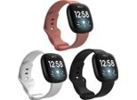 Fitbit Sense, Fitbit Sense 2, Fitbit Versa 3, Fitbit Versa 4 Cinturino: Cinturino In Silicone Imoshion Multipack