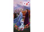 Disney Frozen 2 "Wind"" Anna Elsa Pupazzo Di Neve Olaf Kristoff Sven Asciugamano Da Spiaggia Per Bambini, 70 X 140 Cm 100% Cotone"