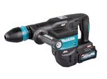 Makita HM001GM201 Martello Rotante A Batteria 40V Max. / 2X Batteria 4,0 Ah + Caricabatterie Incl. Adattatore Radio Aws WUT01 In Valigetta