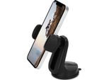 Porta Cellulare Auto Porta Cellulare Universale Cruscotto / Parabrezza Nero Accezz