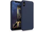 Cadorabo Custodia Protettiva Per Apple Iphone Xs Max Custodia In Blu Telefono Cellulare Case Cover Tpu Etui