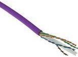 Act Cavo Di Installazione Solido Cat 6 F/Utp, Lszh, Cpr Euroclasse Eca, 24AWG, Viola 500 Metri C6 F/Utp Solid Lszh Eca V 500M (FS6015)