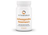 Vitaworld Ashwagandha Roseroot Complex | 60 Capsule | Con Withanolid E Rosavin | Estratto Premium KSM-66® | Vegano