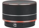 Manhattan 165310 Manhattan Metallic Led-Bluetooth«-Lautsprecher Schwarz