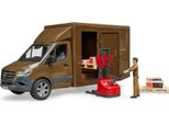 Bruder Mb Sprinter Ups Con Conducente+Accessori 02678