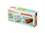 Puzzle Puzzlika - Cosa Mangiano Gli Animali - 10X 2 Pezzi