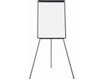 Q-Connect® KF04173 Lavagna A Fogli Mobili - 70 X 100 Cm, Bianco/Nero, Supporto Per Treppiede